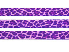 Purple Leopard printed neck