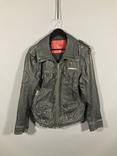 Superdry leather bomber - leather, jacket