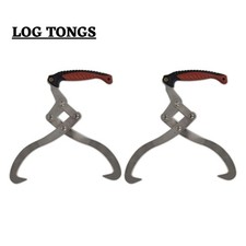 2 Pcs Log Tongs with TPR