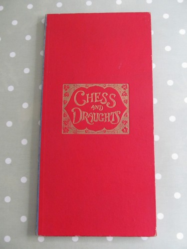 Vintage folding chess board - vintage,