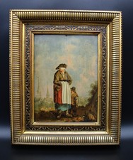 Antique Oil Painting 1840 -