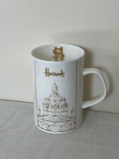 Harrods White & Gold Fine Bone