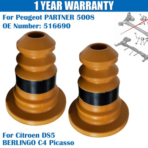 Rear shock absorber - 2x,