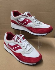 SAUCONY Red & White Shadow