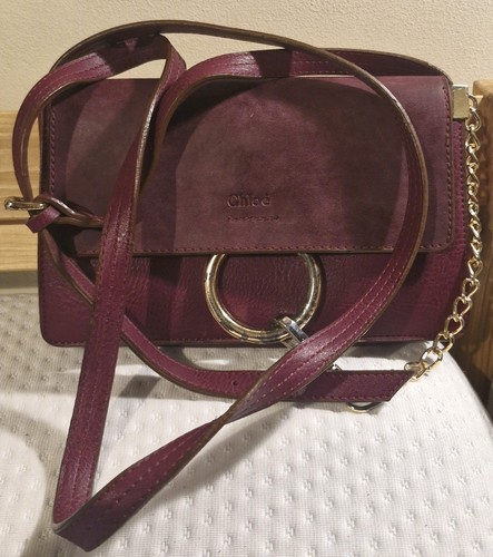 Chloé faye shoulder bag small - chloé,