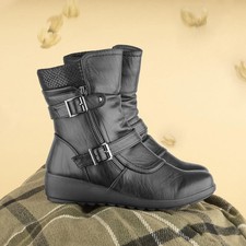 Cushion Walk Womens Boot Black
