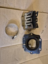 KAWASAKI KMX 125 200 INTAKE MANIFOLD AND REED CAGE FROM 200, MAYBE KDX 220/R/SR