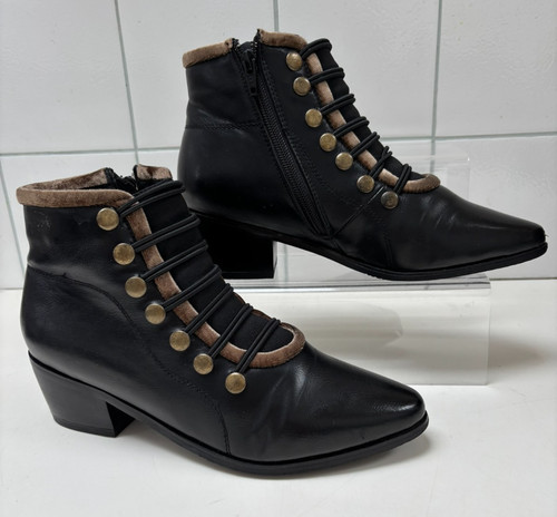 Victoriana retro shoes booties - retro,