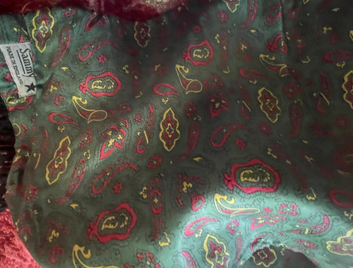 Sammy vintage silk and - , wool