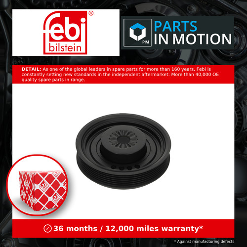 Crankshaft pulley 184551 - crankshaft,