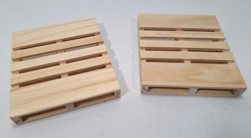 Wooden forklift pallet - (2),