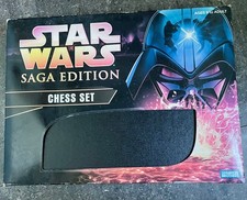 Star Wars Saga Edition Chess Set Complete Numbered Collector's Edition 2005