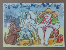 Postcard: Comic, Weather's