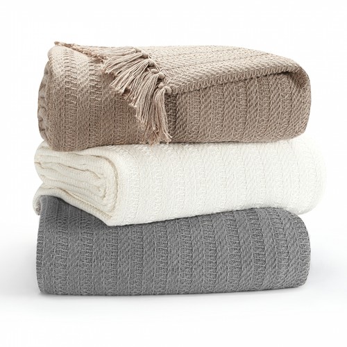 Pack cotton throws for - of, 2