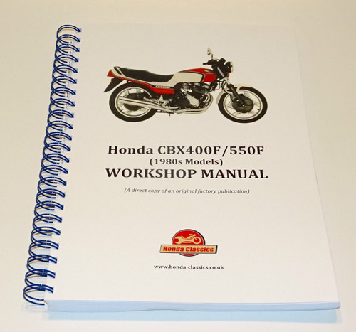 Honda cbx400f cbx550f factory - honda,