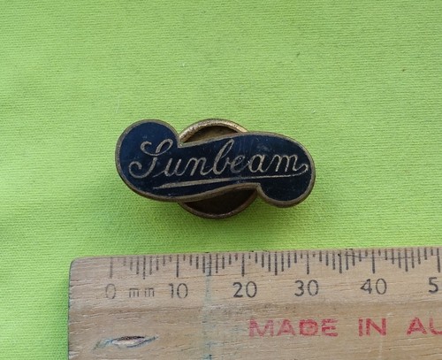 1920s sunbeam enamel - sunbeam, (british)
