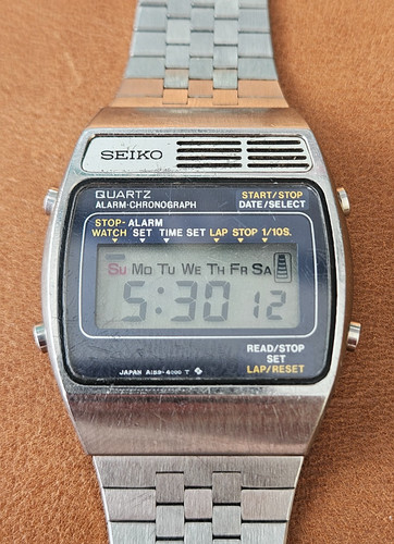 Seiko a159 4000g - seiko, alarm