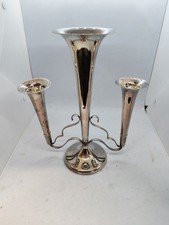 Vintage Art Deco 3 Stem EPNS