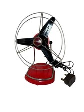 Vintage Pifco Red Desk Fan