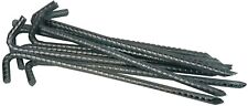 Tent Pegs Heavy Duty Steel 290mm x 10mm Marquee Tarpaulin Awning Ground Stakes