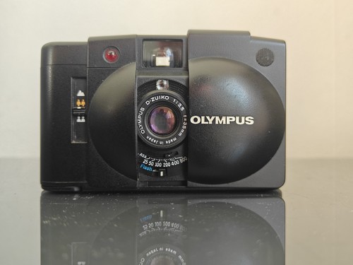 Olympus xa2 35mm film - olympus,