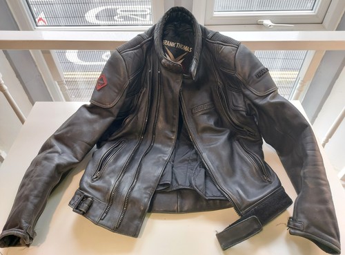 Frank thomas black leather - black,