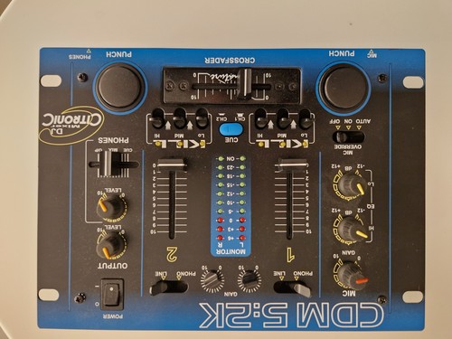 Citronic cdm channel dj - cdm, 5:2k
