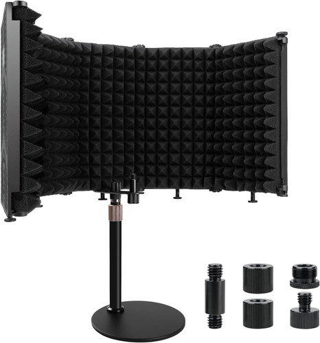 Microphone isolation shield - microphone,