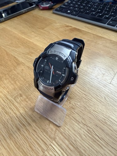 Casio shock giez - casio, titanium