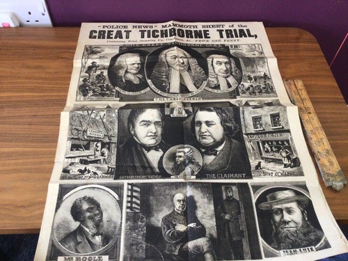 Newspaper victorian penny - newspaper,