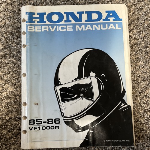 Genuine honda vf1000r 1985 - genuine,