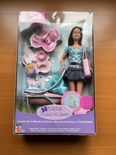 Barbie posh pets puppy style - pets,