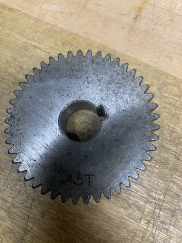 Harrison lathe 45t change - l5,