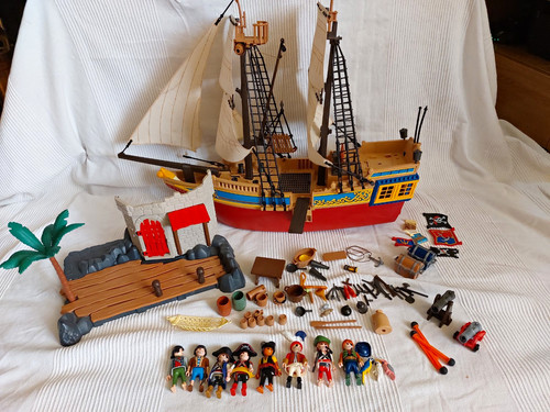 Playmobil pirate ship 4290 - ship, and