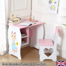 Two-Piece Kids Desk and Chair