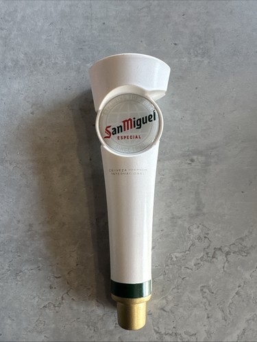 San miguel especial beer tap - san,
