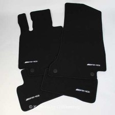 Original AMG floor mats set GLC SUV X253 & coupe C253 Mercedes-Benz NEW