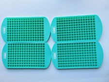 Polar Ice Mini Silicon Ice Cube Trays Makes Square Cubes 4 Trays!