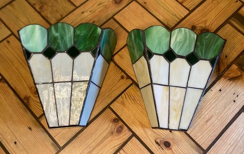 Pair tiffany style design - pair,