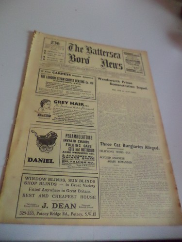 The battersea boro news old - the,