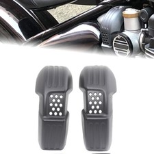 2pcs Black Air Intake Covers For Triumph Bonneville T100 T120 Bobber Thruxton