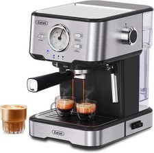 Espresso Machine High Pressure Compact Automatic Espresso Machines Milk Steam