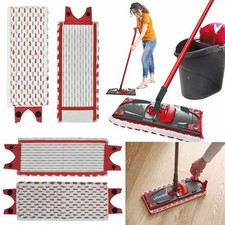 1/2/4/8X Vileda Ultramax 1, 2/ Spray Mop Replacement Refill Head Microfibre Pads