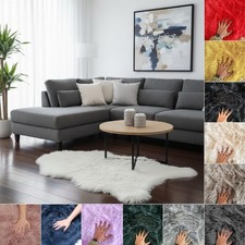 Faux Rabbit Fur Rug Soft