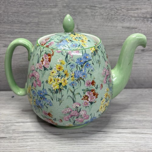Shelley melody floral teapot - melody,
