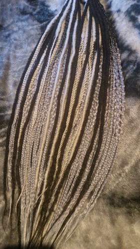 Single ended dreads black - 54,