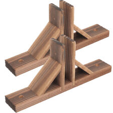 2pcs Wooden Room Divider Stand