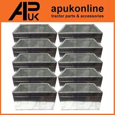 10x Metal Galv Livestock Horse