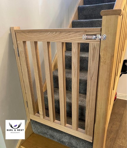 Bespoke wooden solid oak stair - wooden,