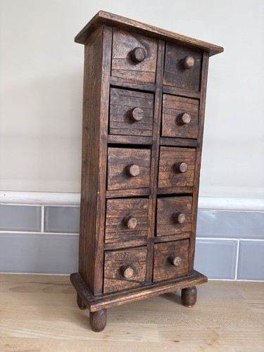 Vintage wood spice apothecary - vintage,